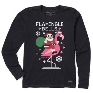 Life Is Good LS Shirt Crusher Ugly Sweater Flamingle
Bell Womens XXL Flamingos